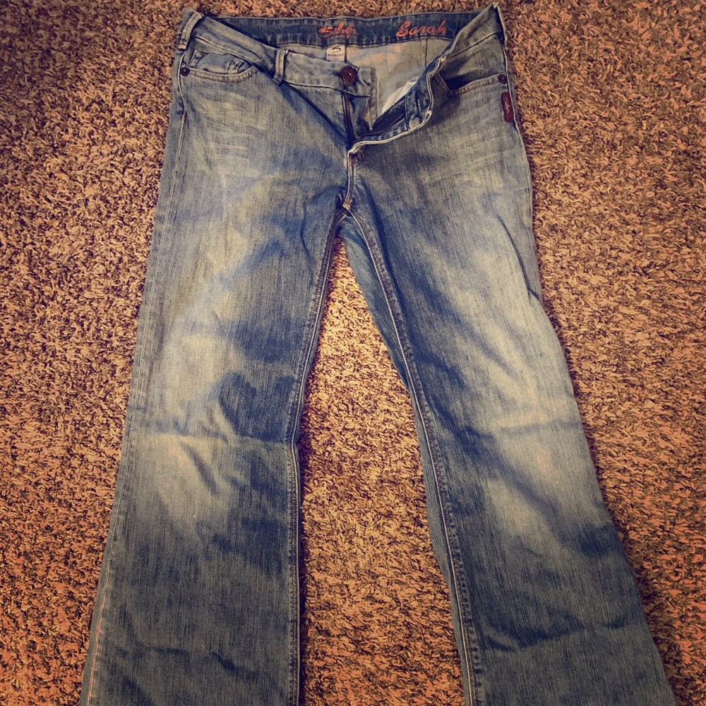 Silver jeans